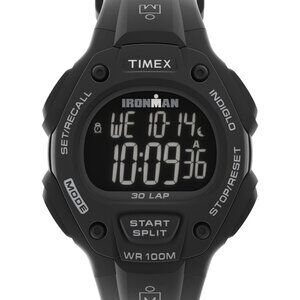 Men's Digital Sports Watch 38mm Resin Case Water Resistant 100m